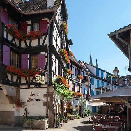 Hotel Restaurant Zum Schnogaloch Obernai Esterno foto